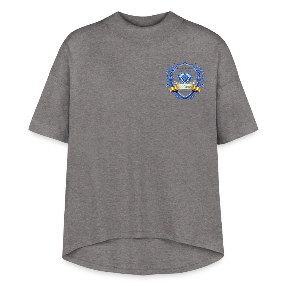 Centennial Hi-Lo Tee - granite heather