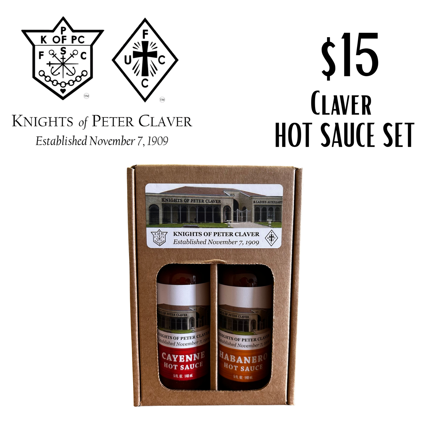 Claver Hot Sauce Set