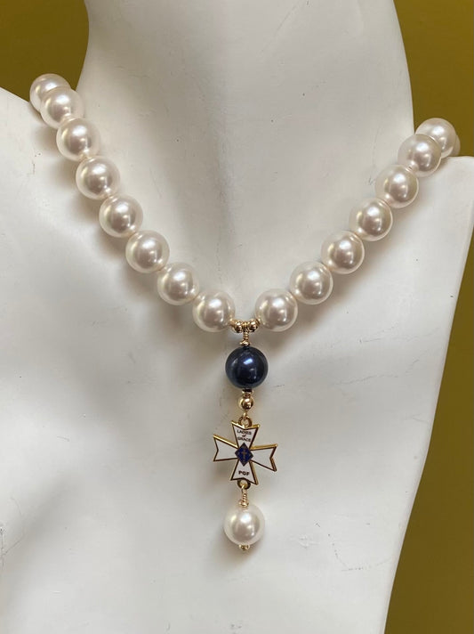 Necklace - Crystal Passion Pearls with 14K Gold-Filled Clasp