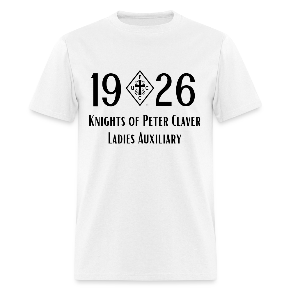 Ladies 1926 w/ Black Writing - white