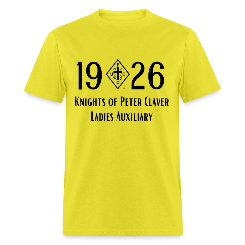 Ladies 1926 w/ Black Writing - yellow