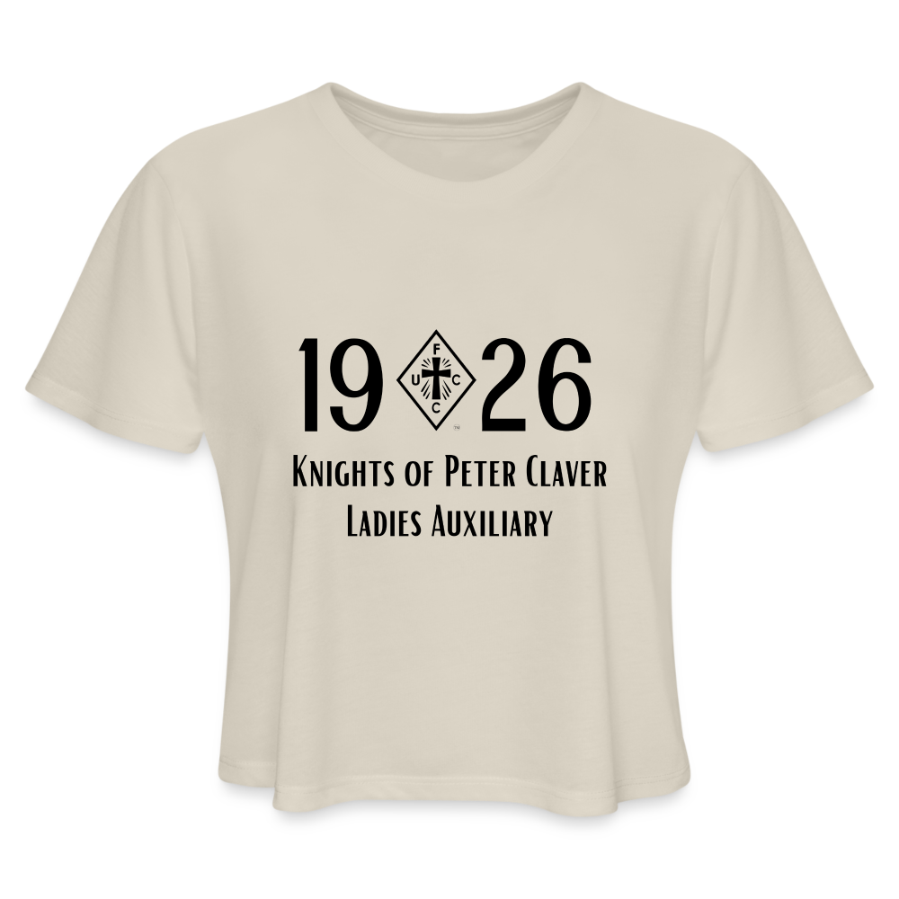 Women's Cropped T-Shirt - dust
