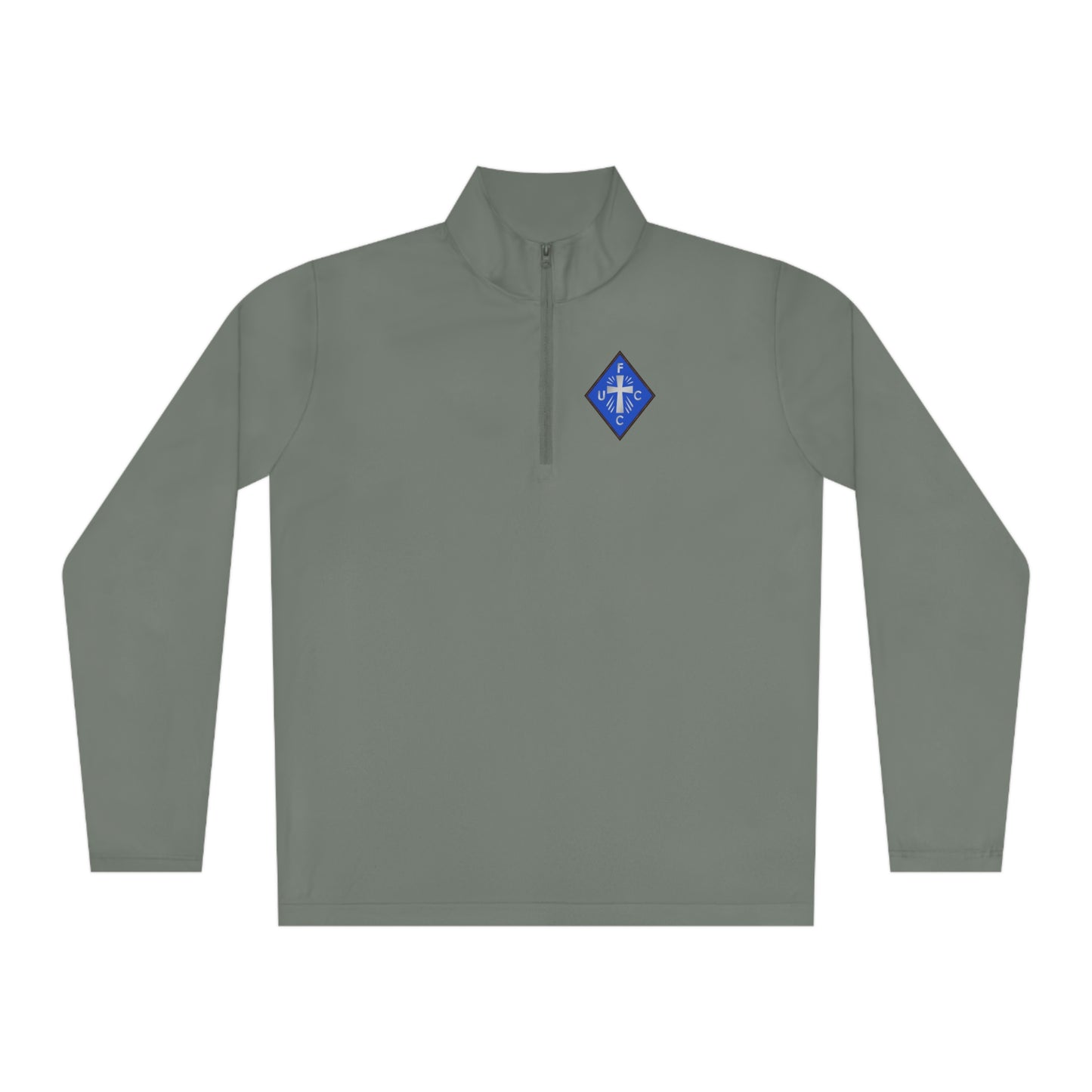 Ladies Unisex Quarter-Zip Pullover