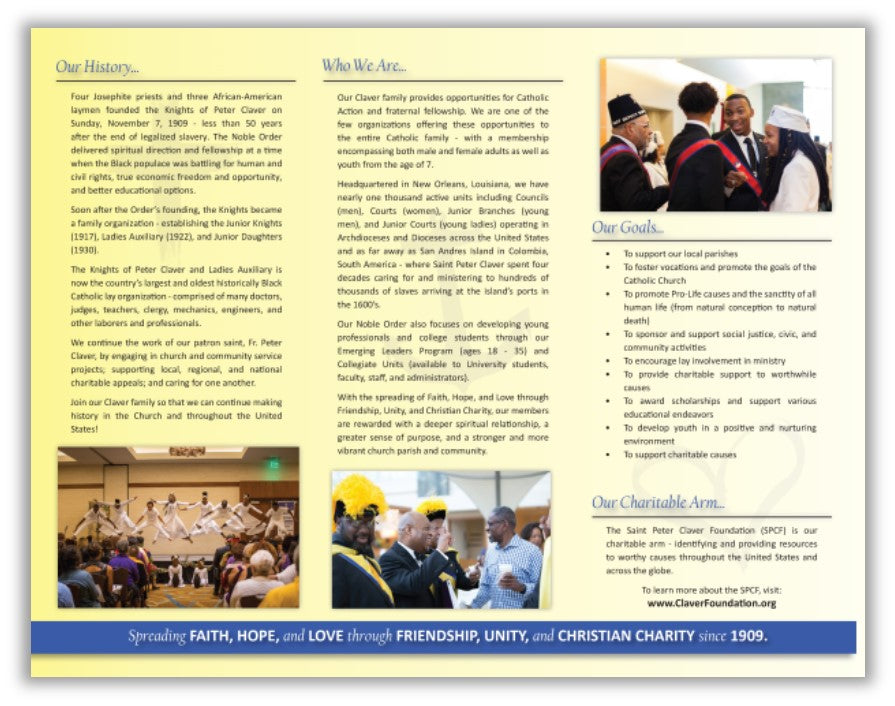 Membership Brochures - 300 FREE SHIPPING