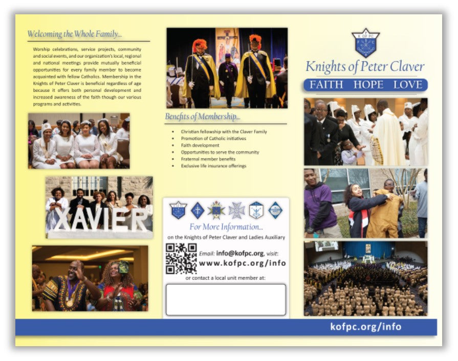 Membership Brochures - 300 FREE SHIPPING
