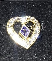 Rhinestone Heart