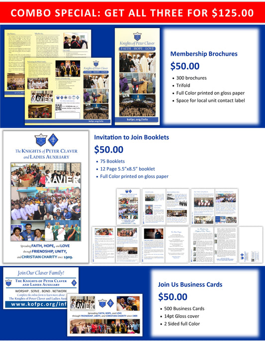 RECRUITMENT PACKAGE - FREE SHIPPING!