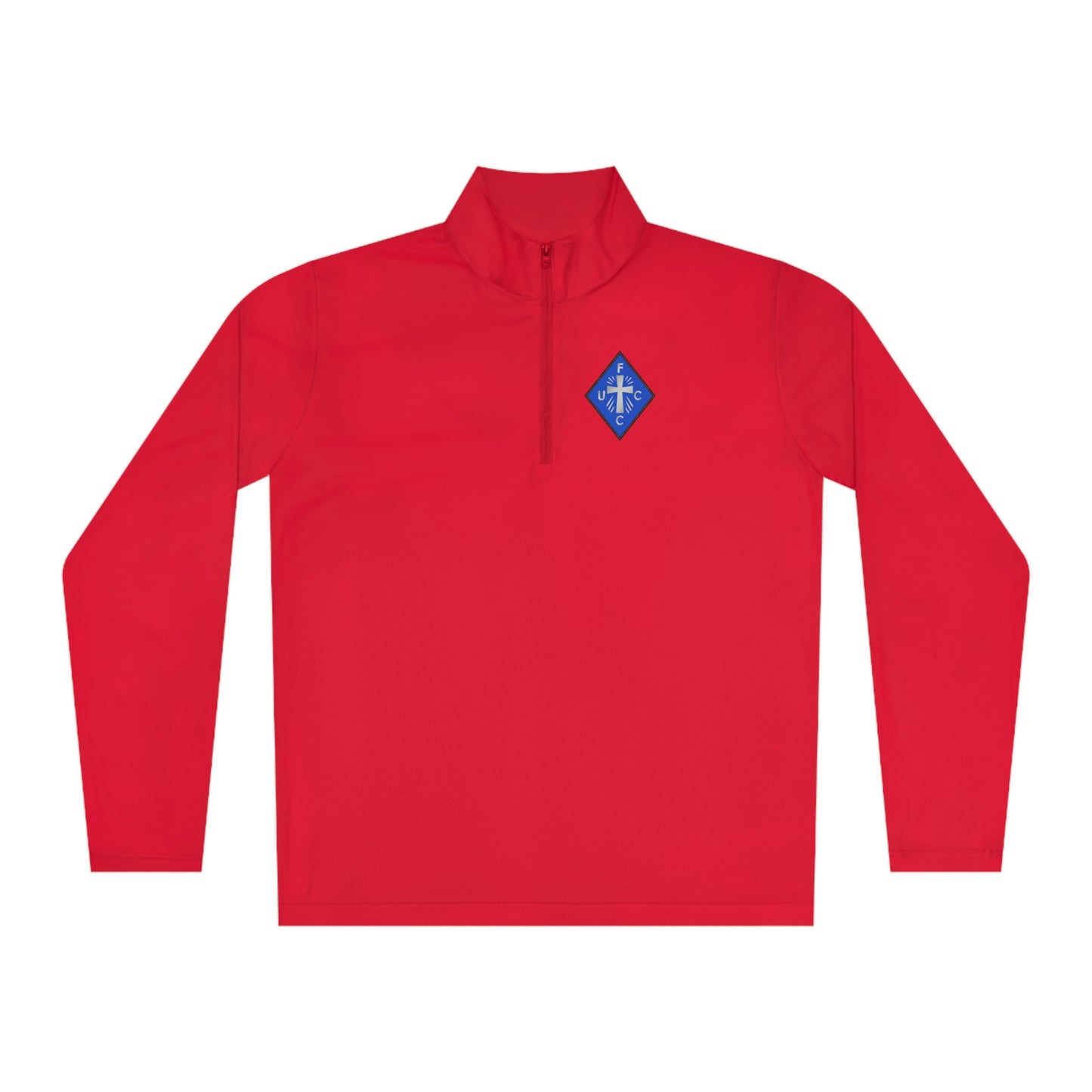 Ladies Unisex Quarter-Zip Pullover