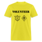Volunteer Shirt - yellow