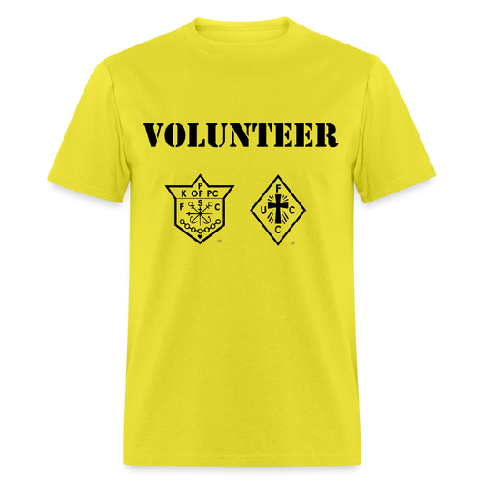 Volunteer Shirt - yellow