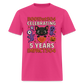 5 years adult - fuchsia