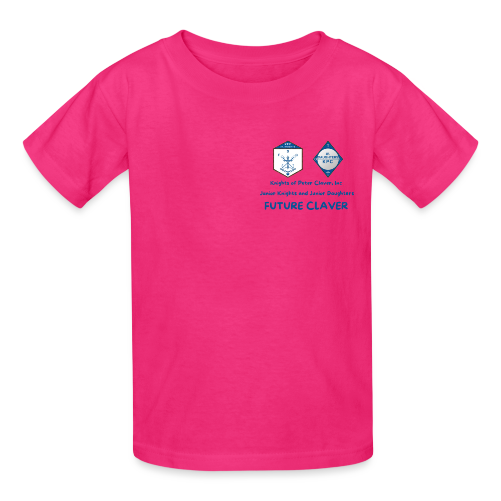 Youth Future Claver Tagless T-Shirt - fuchsia