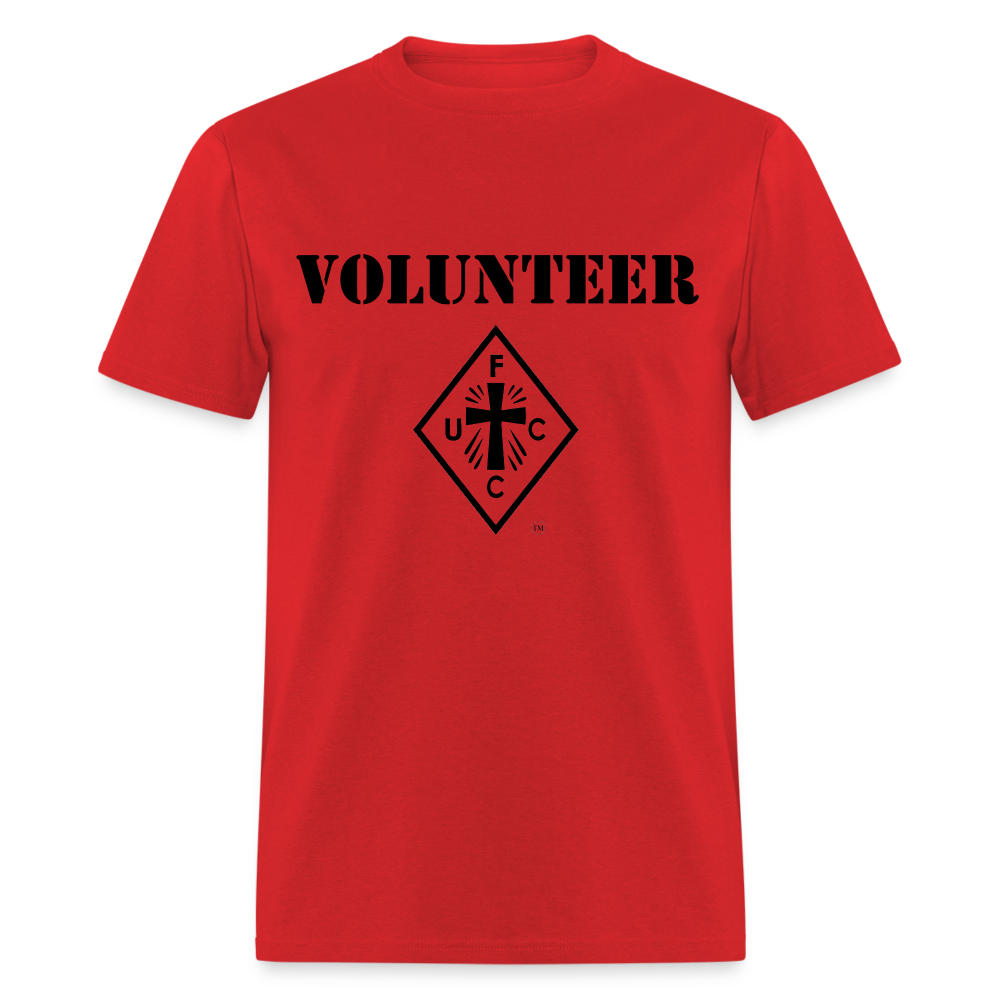 Ladies Volunteer Shirt - red