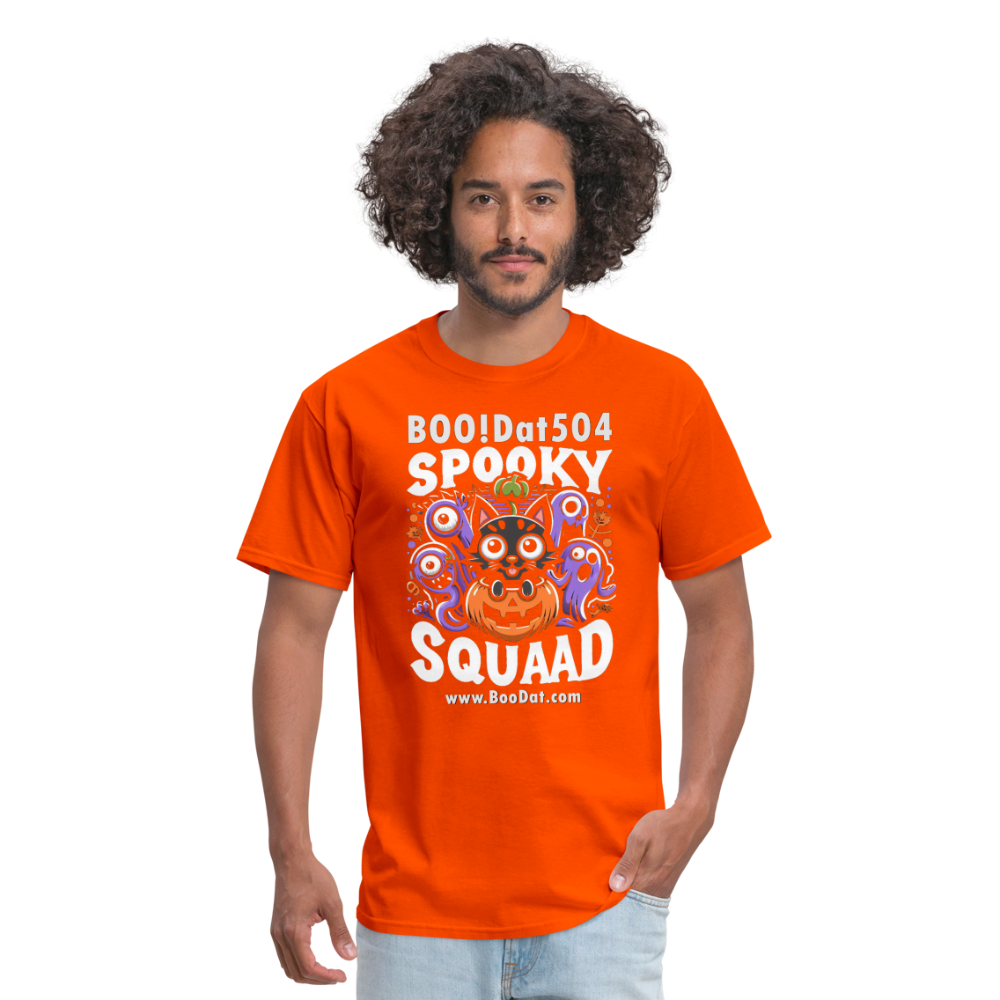 BOO!Dat504 Short Sleeve Staff Shirt - orange