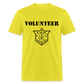 Knights Volunteer Shirt - yellow
