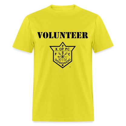 Knights Volunteer Shirt - yellow