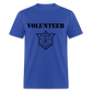 Knights Volunteer Shirt - royal blue