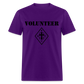 Ladies Volunteer Shirt - purple