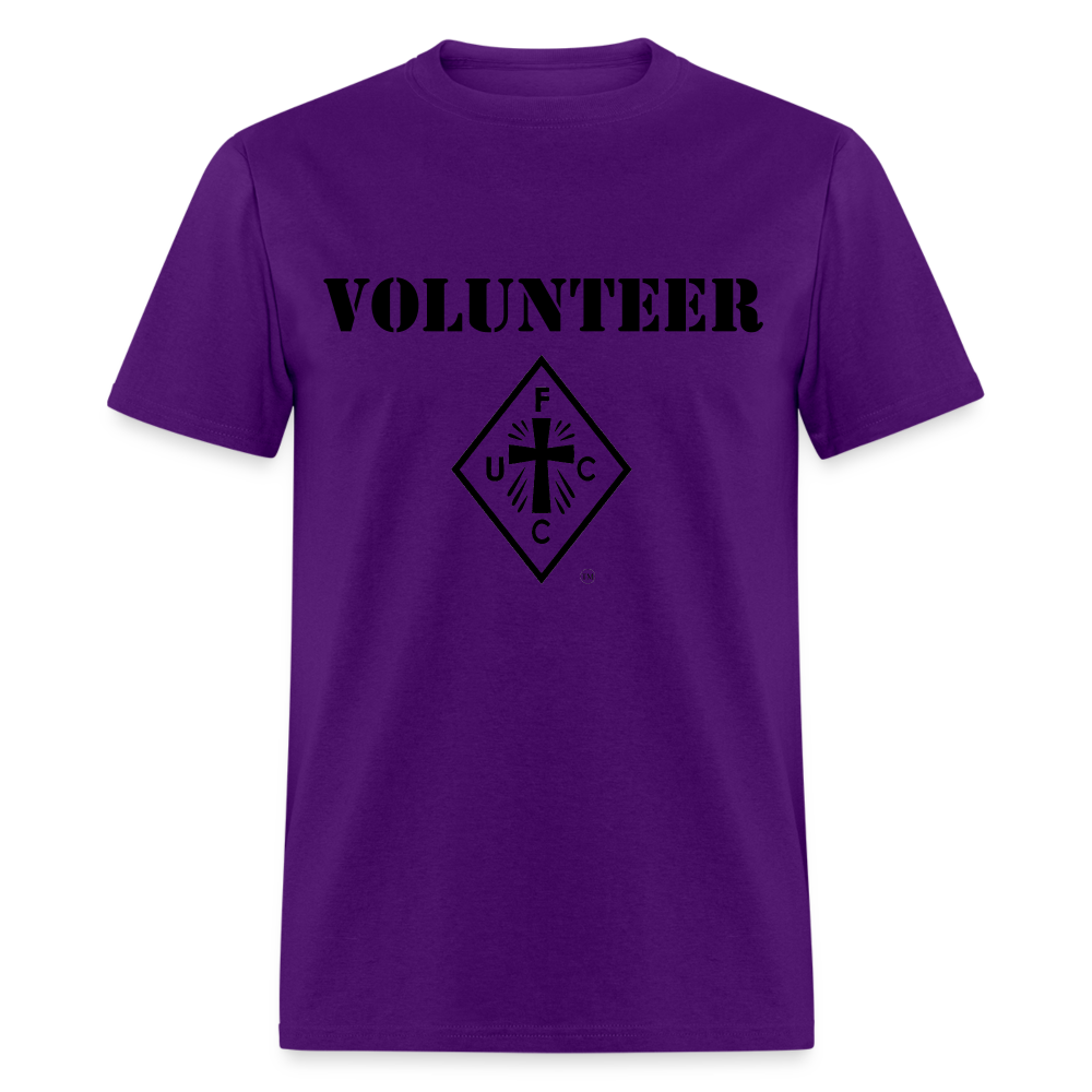 Ladies Volunteer Shirt - purple