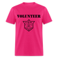 Knights Volunteer Shirt - fuchsia