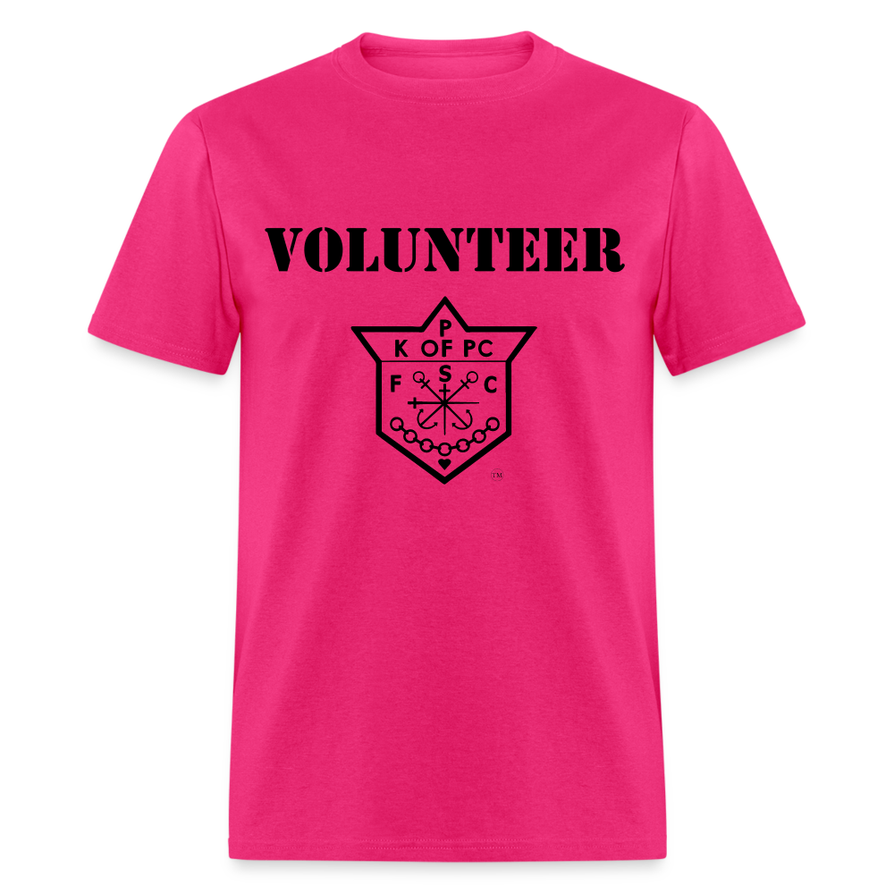 Knights Volunteer Shirt - fuchsia