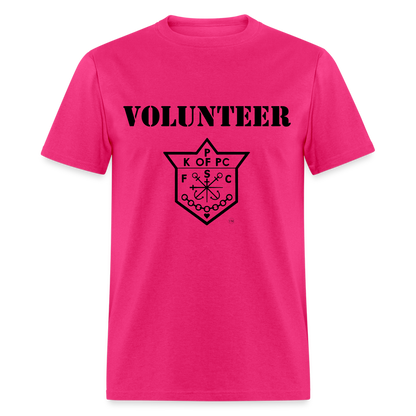 Knights Volunteer Shirt - fuchsia
