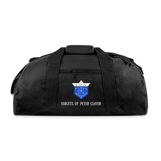 Knights Recycled Duffel Bag - black