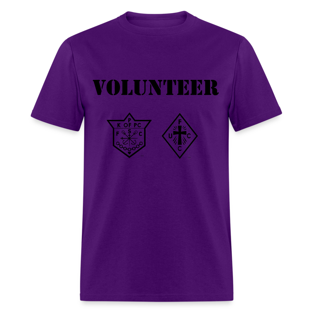 Volunteer Shirt - purple