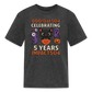 Kids' T-Shirt - heather black