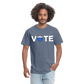 CLAVERS VOTE T-SHIRT - denim