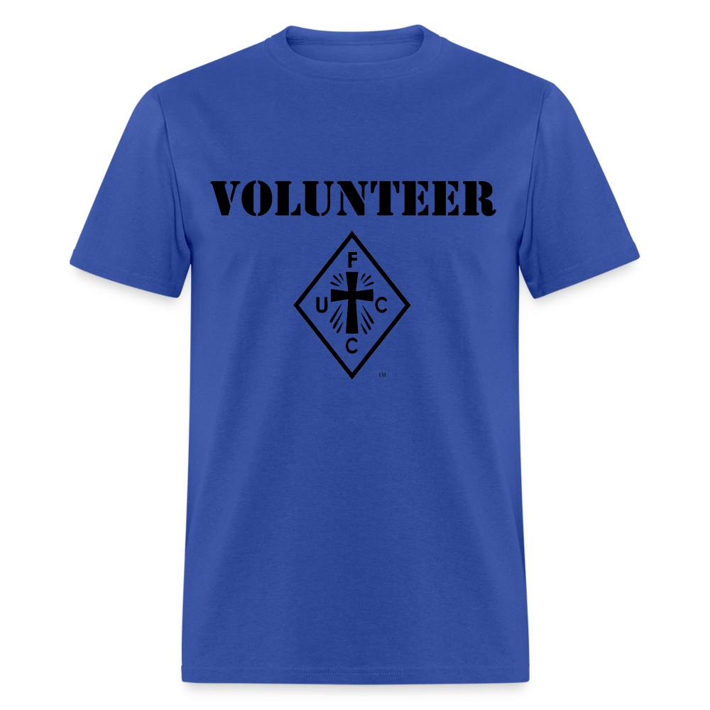 Ladies Volunteer Shirt - royal blue