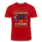 5 Year Shirt - red
