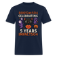 5 years adult - navy