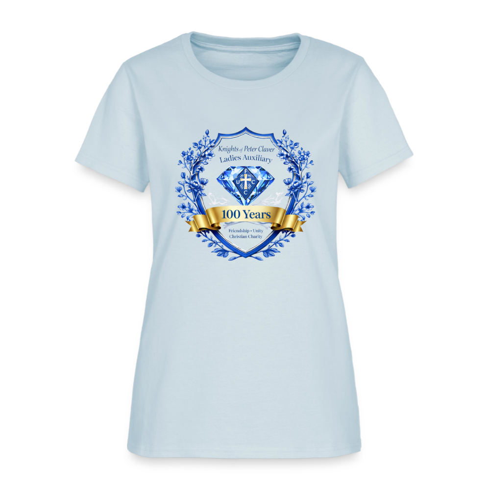 Centennial Logo Shirt - light blue
