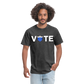 CLAVERS VOTE T-SHIRT - heather black