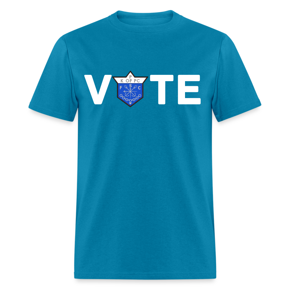 CLAVERS VOTE T-SHIRT - turquoise