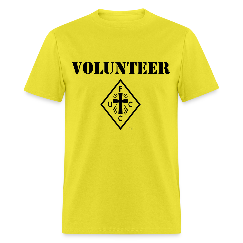 Ladies Volunteer Shirt - yellow