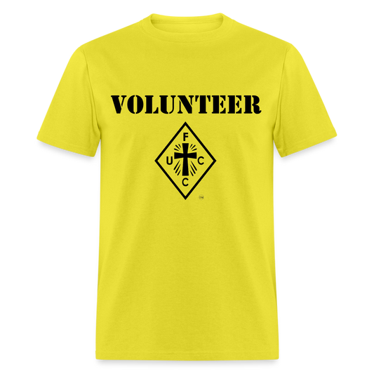 Ladies Volunteer Shirt - yellow