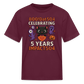 Kids' T-Shirt - burgundy