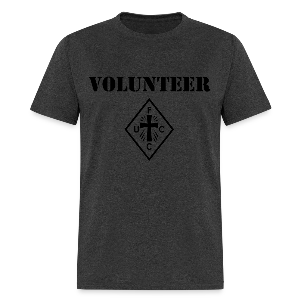 Ladies Volunteer Shirt - heather black