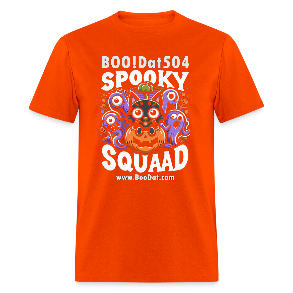 BOO!Dat504 Short Sleeve Staff Shirt - orange