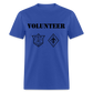 Volunteer Shirt - royal blue