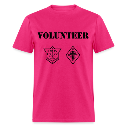 Volunteer Shirt - fuchsia