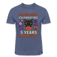 5 Year Shirt - vintage blue