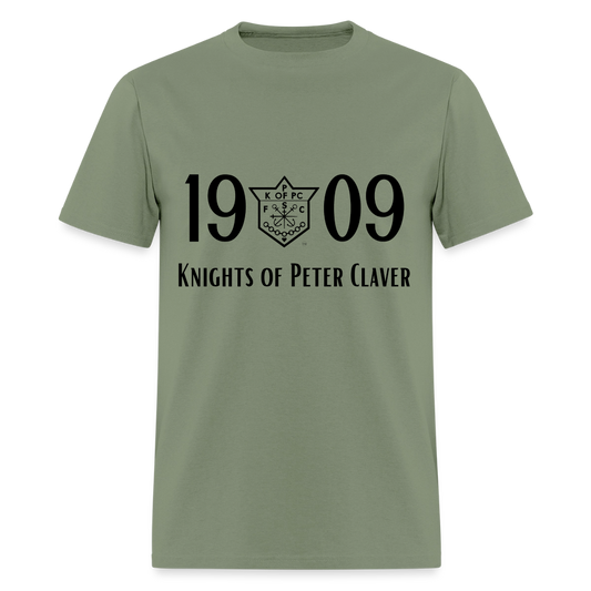 Knights 1909 w/ Black Writing - military green