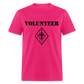 Ladies Volunteer Shirt - fuchsia