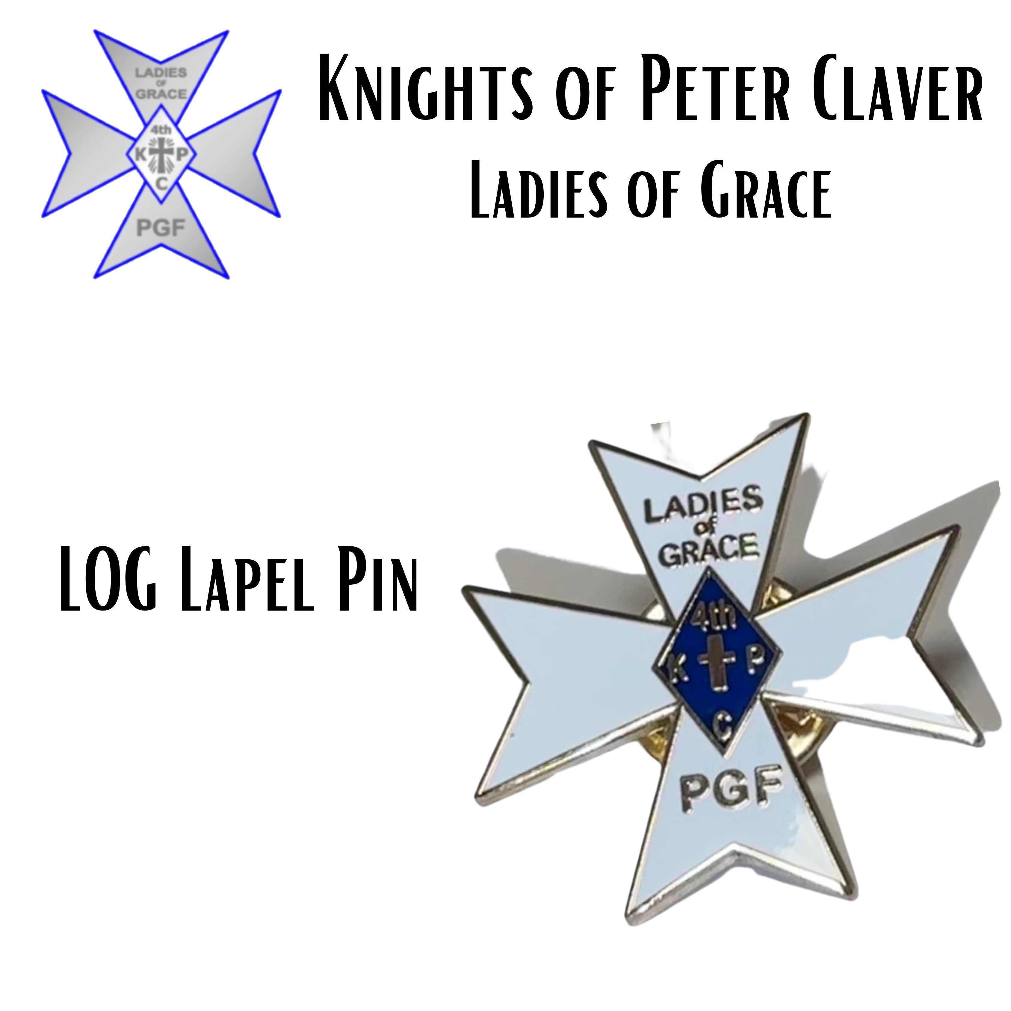 LOG Lapel Pin – KOFPC Store