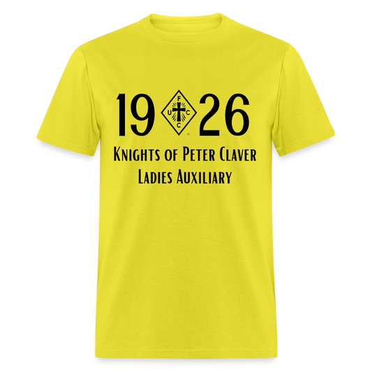 Ladies 1926 w/ Black Writing - yellow