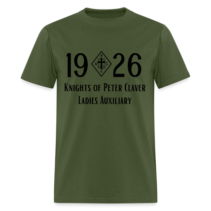 Ladies 1926 w/ Black Writing - military green