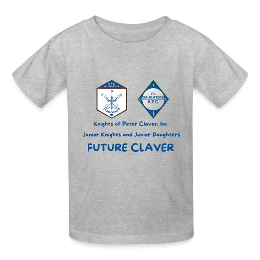 Youth Future Claver Tagless T-Shirt - heather gray